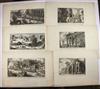 GIOVANNI B. PIRANESI Collection of 18 etchings.